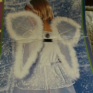 Soft fuzzy costume wings